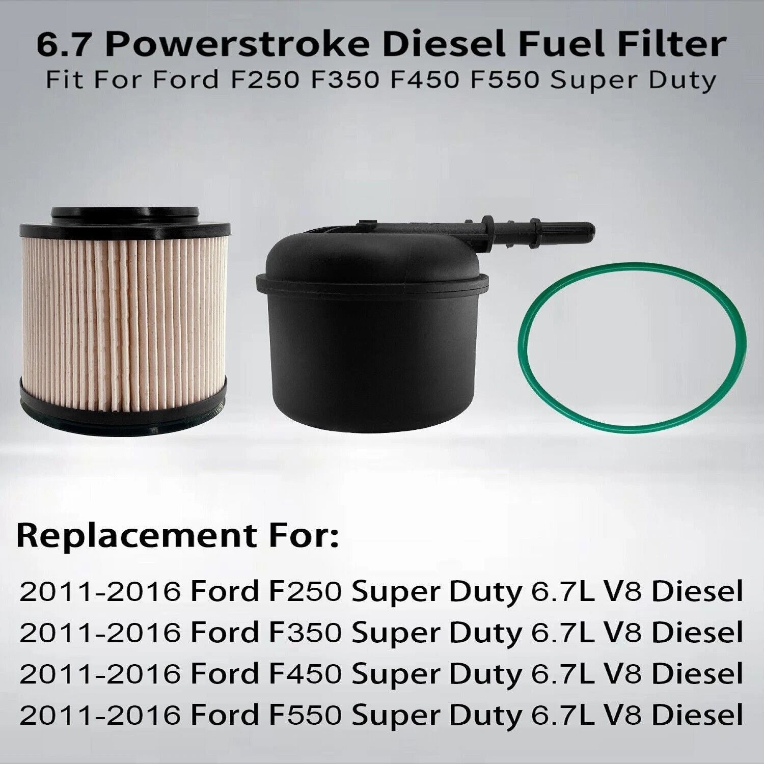 FD-4615 Fuel Filter for Ford F250 F350 F450 F550 (2011–2016) Diesel
