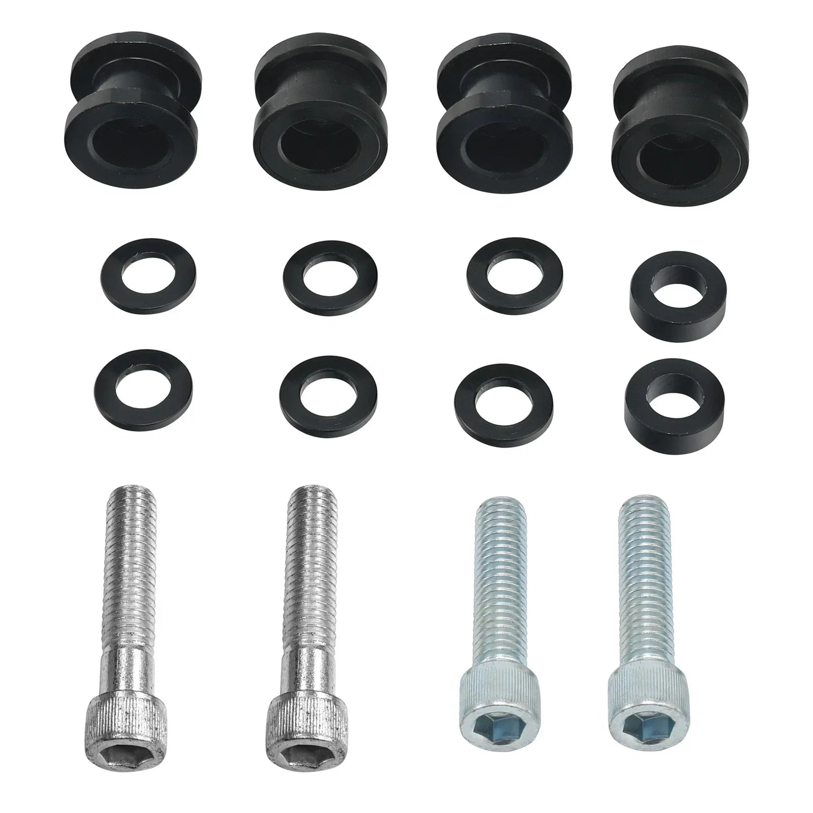 Vivid Black Two Up Mounting Rack for Harley Sport Glide FLSB (2018-2021)