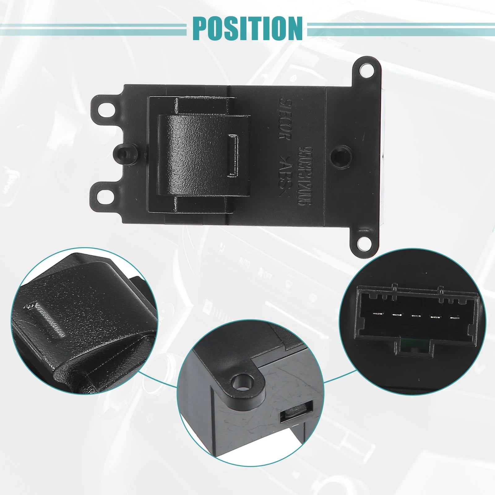 Passenger Side Power Window Switch for Honda Civic (2012–2015) 35760-TF0-00