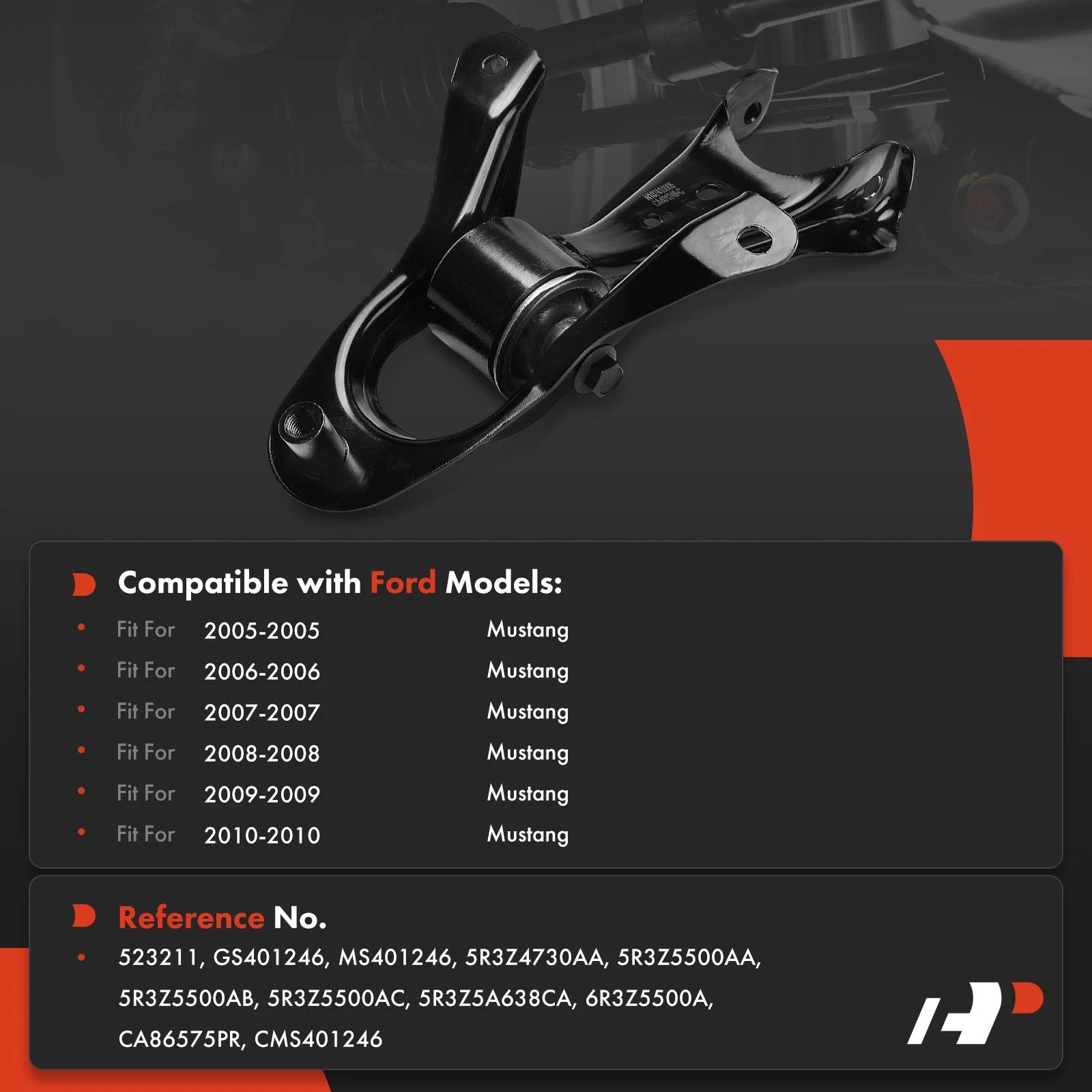 Rear Upper Side Control Arm with Bushing for Ford Mustang (2005-2010)