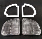 Pair Reverse Light Lens and Gaskets for 1967–1972 Chevrolet Pickup Truck