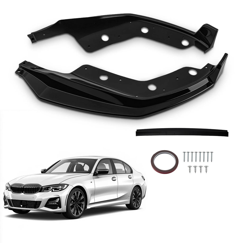 Bumper Kit for BMW 3 Series G20 G21 330i Sport (2019–2021) Front Black Lip
