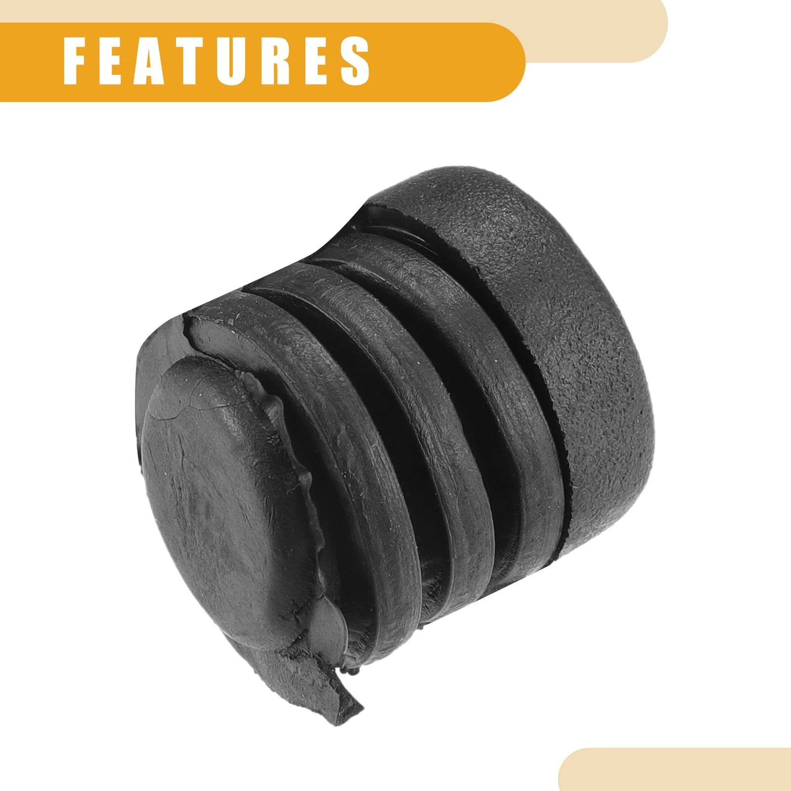 2 Pcs Bumper Hood Stop Buffer No. 65822-3U010 for Nissan Versa (2007–2012)