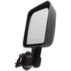 Power Mirror for Jeep Wrangler (2011–2013) Right Heated Textured Black