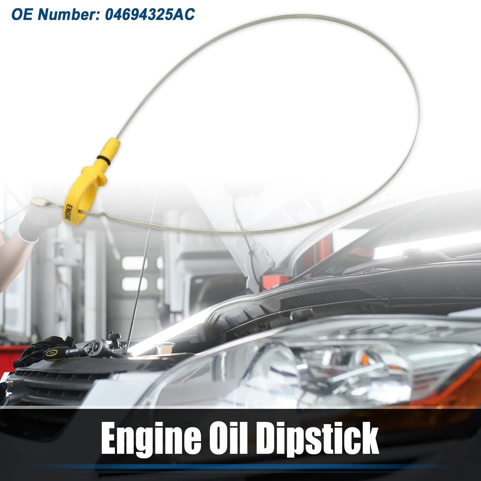 Engine Oil Level Indicator Dipstick for Chrysler Town & Country (No. 04694325AC)