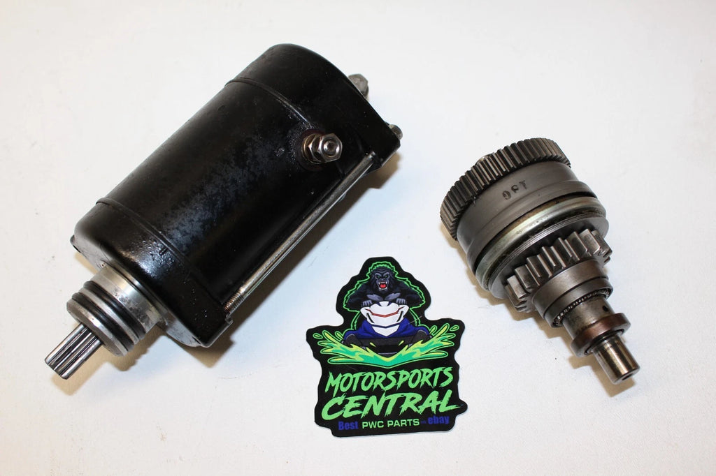 Starter Motor & Bendix Gear for Kawasaki STX 12F 15F (2003–2006) 21163-3721