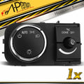 Headlight Dimmer Switch for Chevy Avalanche Silverado GMC (2001–2013)