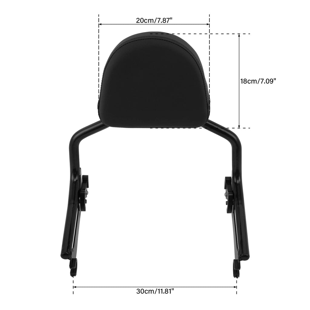 Passenger Backrest Sissy Bar & Docking Kit for BMW R18 (2020–2024)