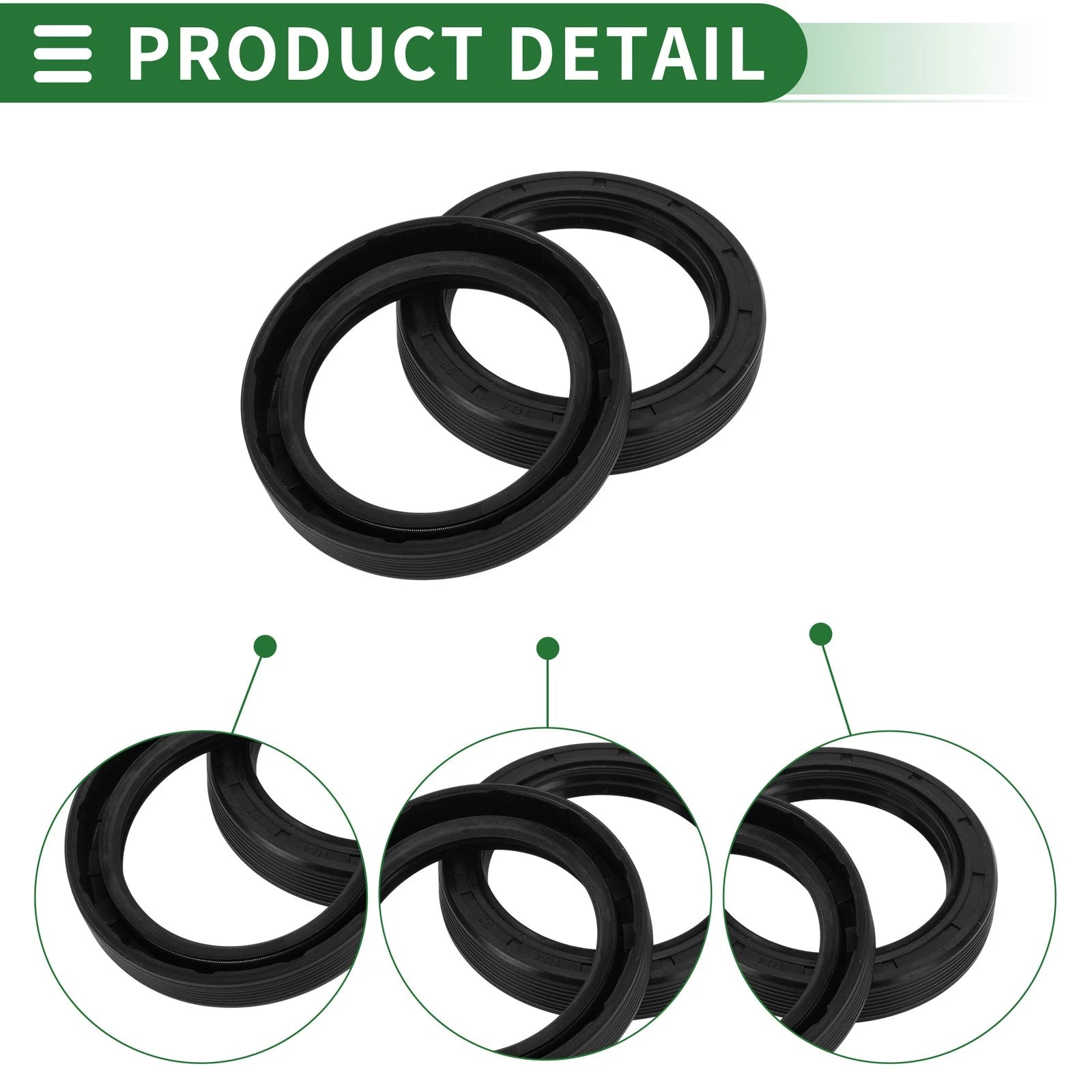 Oil Seal   - NBR Rubber 52x70x12mm