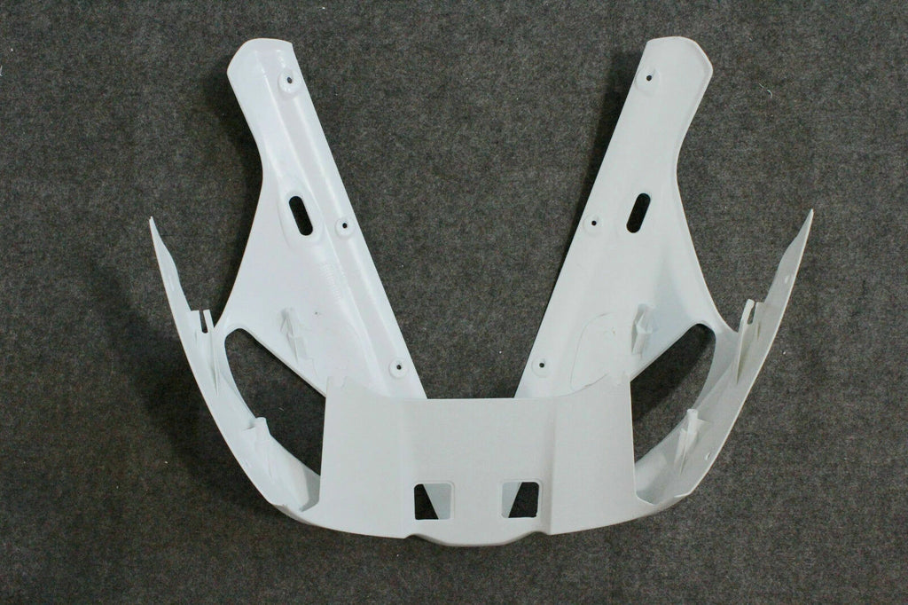 Unpainted White ABS Front Upper Cowl Fairing for Yamaha YZF-R1 (2000–2001)