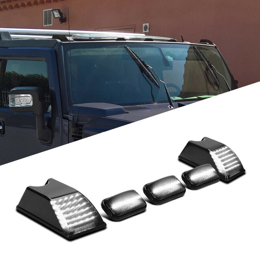 10X Black Smoke Lens LED Cab Roof Marker Lights for Hummer H2 (2003–2009)