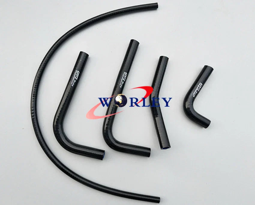 Black Silicone Radiator Hose for Kawasaki KX250F KX 250F KXF250 (2017)