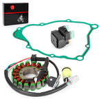 Stator & Starter Relay Solenoid with Gasket for Yamaha Bear Tracker 250 (2000–2007)