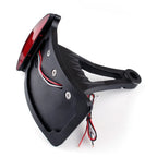 Side Axle Mount License Plate Bracket for Harley (Fits )