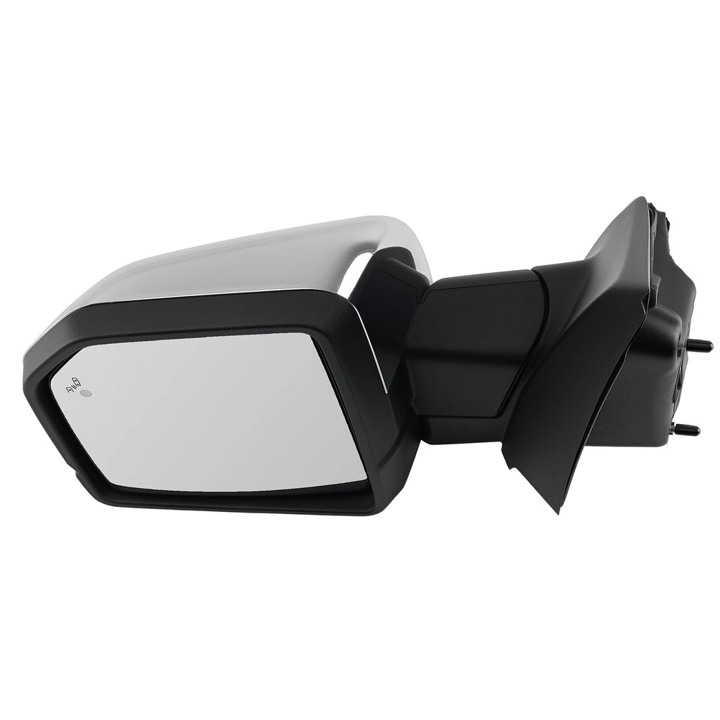Power Side Mirror Left for Ford F-150 Platinum/Limited (2016–2017) Chrome