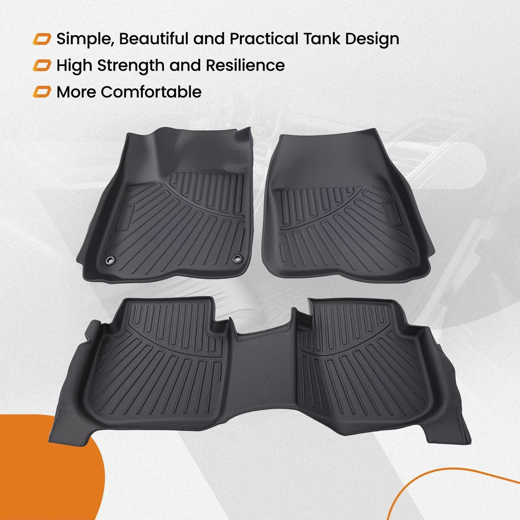 Set of 4 All Weather Carpet Floor Mats for Honda CR-V (2017–2022)