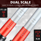 Adjustable Click Torque Wrench 10-160 in-lb for Mechanic (1/2")