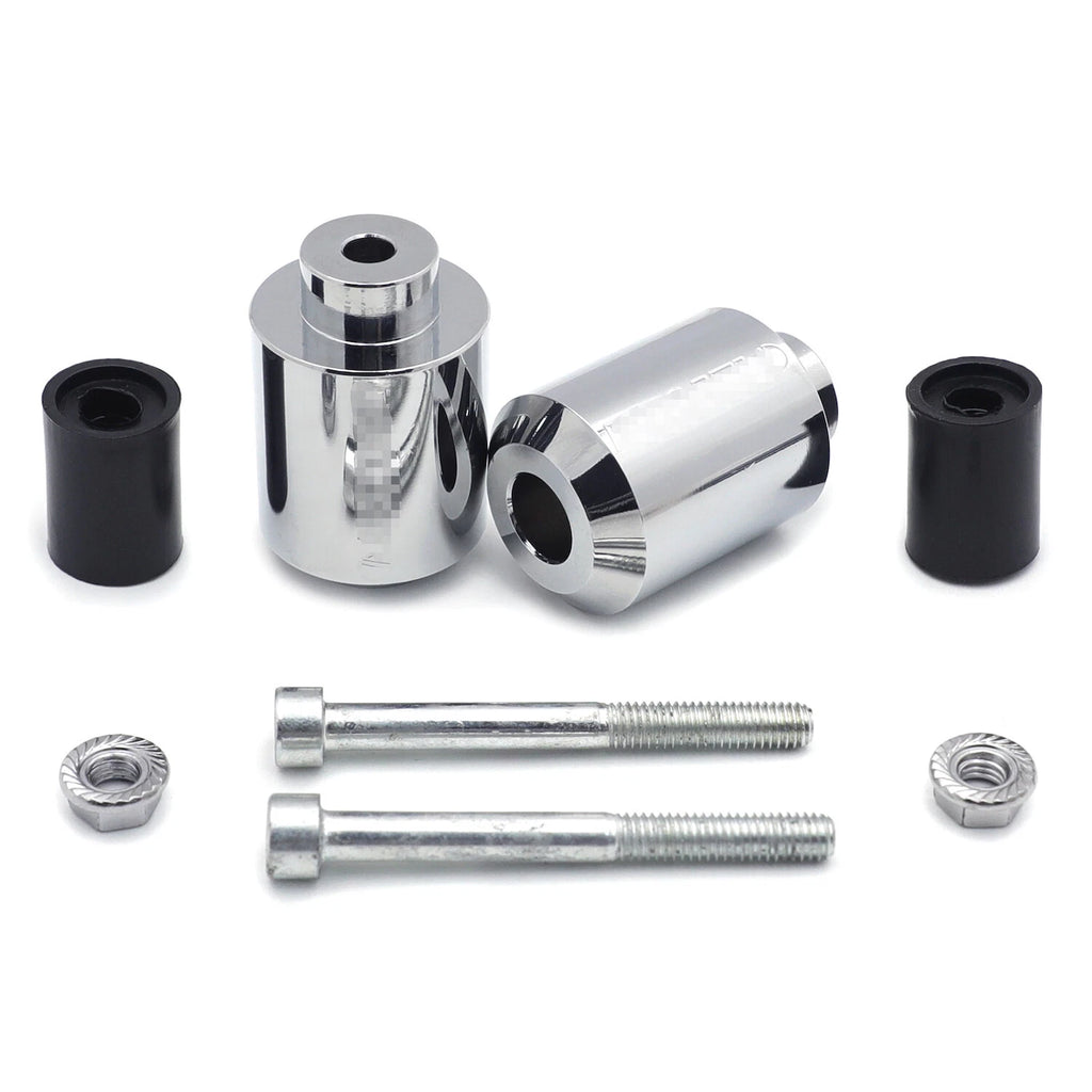 Chrome Bar Ends for Ducati SuperSport 1198 1198S/Monster 1000 (2003–200)