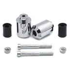 Chrome Bar Ends for Ducati SuperSport 1198 1198S/Monster 1000 (2003–200)