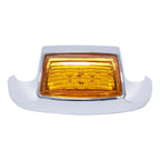 Chrome Orange Front Fender Tip Light for Harley Touring Electra Street Glide (2014–2023)