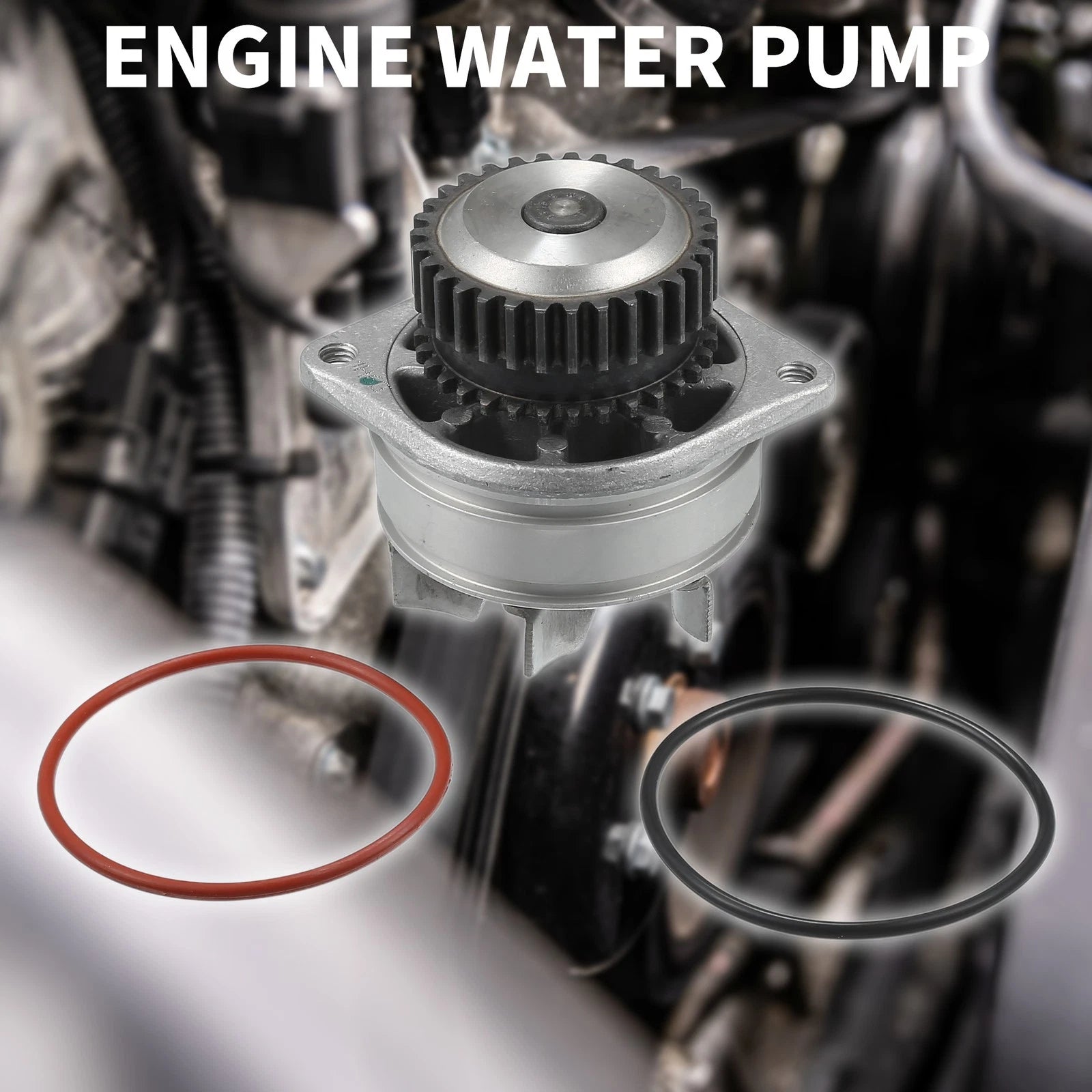 Water Pump for Infiniti FX35 (2003–2007) No. 210107Y026 with Rubber Ring Kit