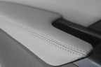Leather Armrest Door Panel Cover for Acura RDX (2013–2018) Gray