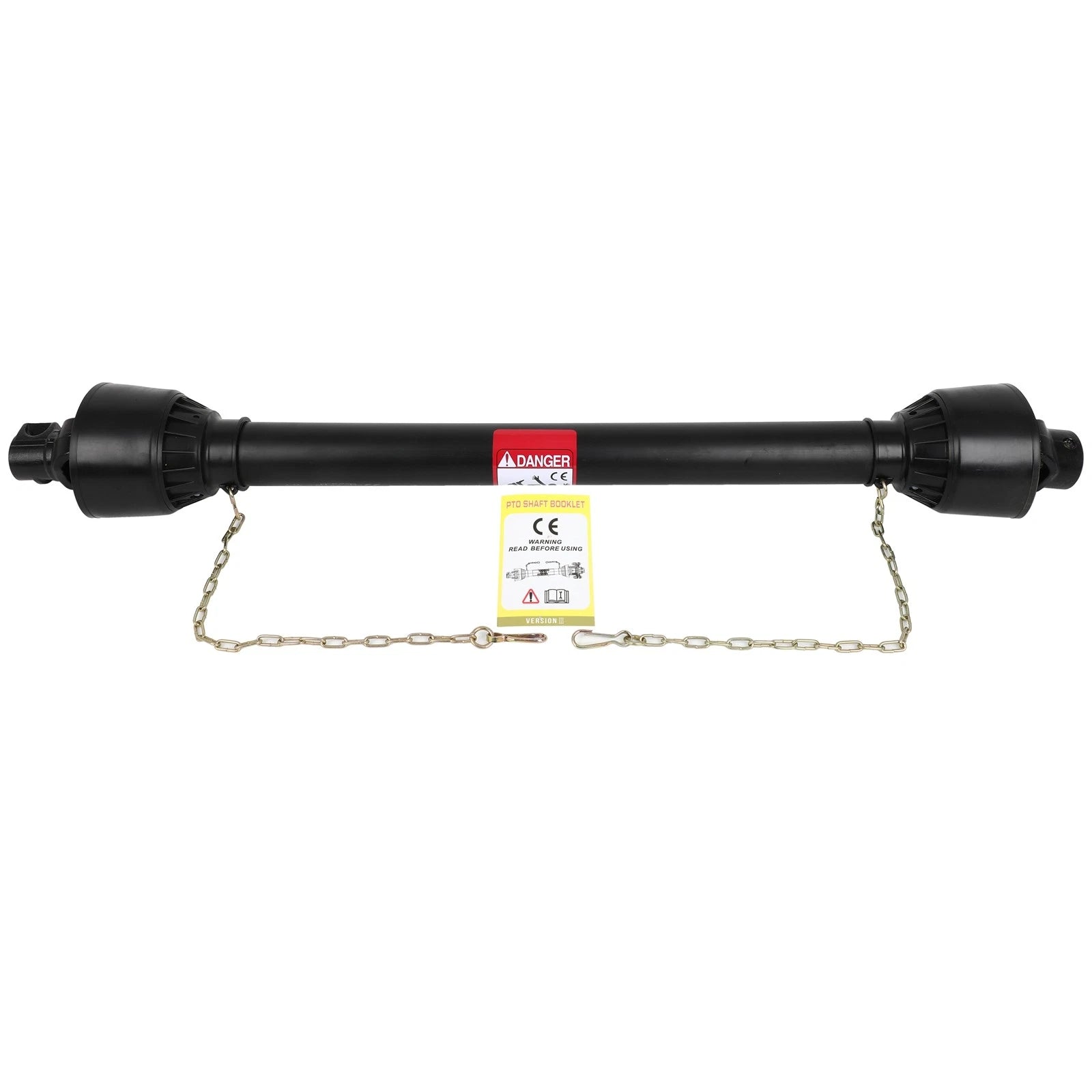 PTO Shaft for Finish Mower 1-3/8" x 6 Spline Ends T4 (43"-61")