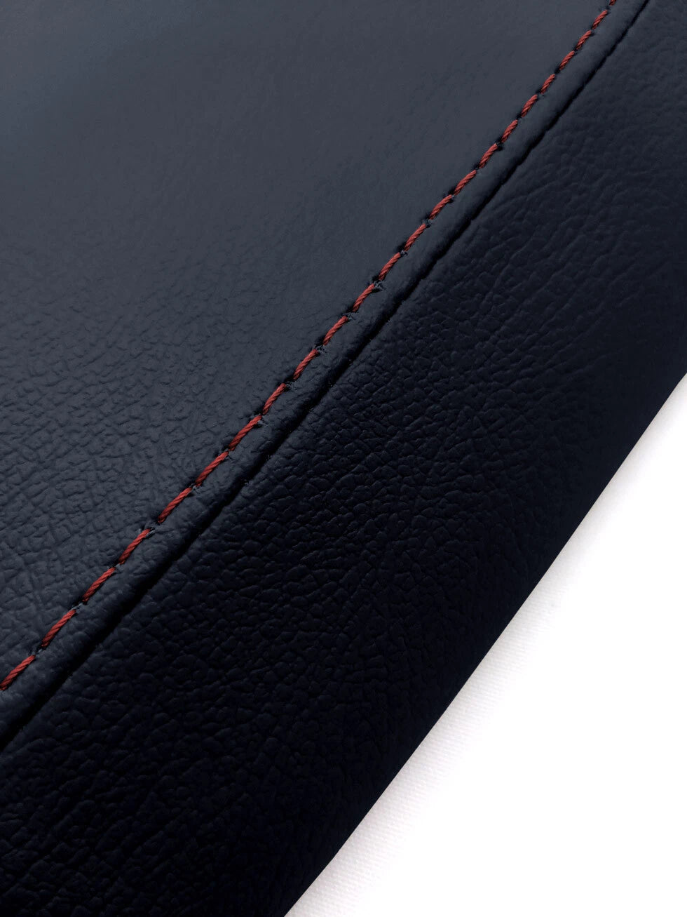 Center Console Lid Armrest Cover for Toyota Camry (2018–2020) - Red Stitch