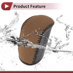 Car Gear Shift Knob Cover for Dodge Journey (2011-2020) - Black Brown Faux Leather