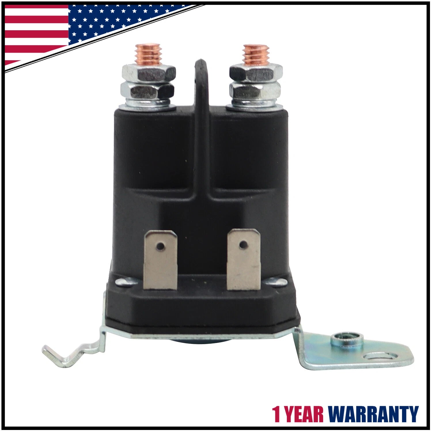 Starter Solenoid for MTD Lawn Mower Tractors (762-1261-211-50, 762-1261-211-51)
