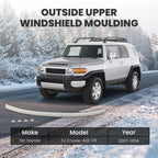 Front Windshield Upper Reveal Molding for Toyota FJ Cruiser (2007–2014)