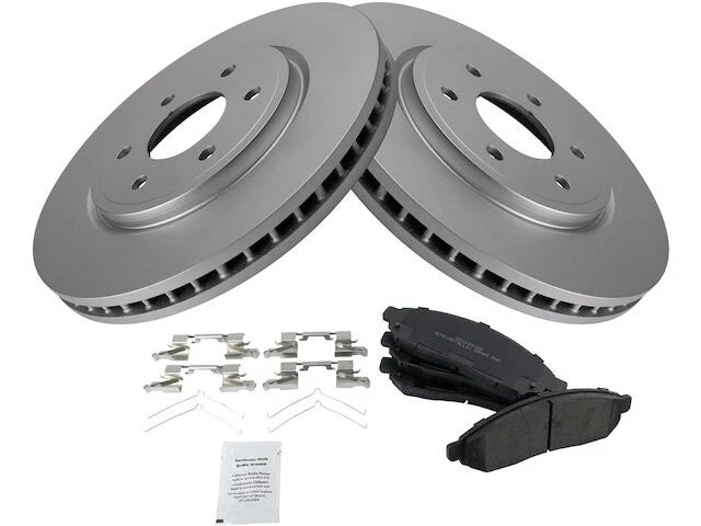 Front Brake Pad and Rotor Kit for Suzuki Equator (2009–2012) WG671CJ