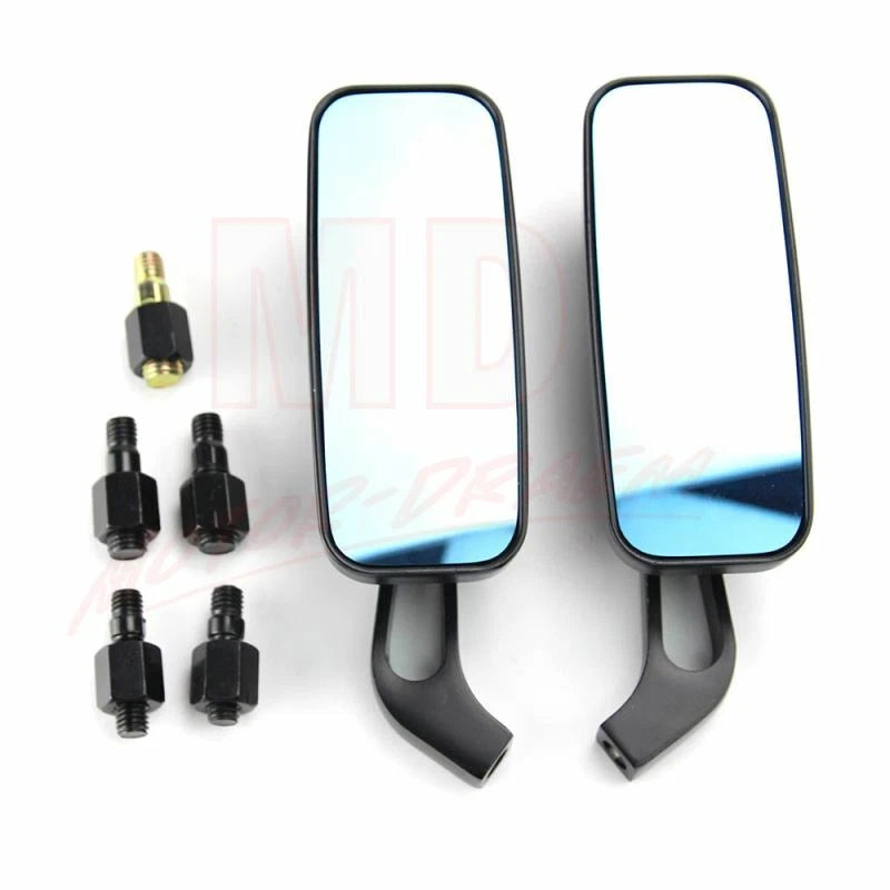 1 Pair Rearview Mirrors for Harley Touring Road King Electra Glide