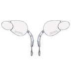 Chrome Rear View Mirrors for Harley Road Glide Touring Sportster XL 1200 883 (2014–2023)