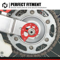 CNC Billet Rear Chain Adjuster for Honda XR650L (1993–2025)