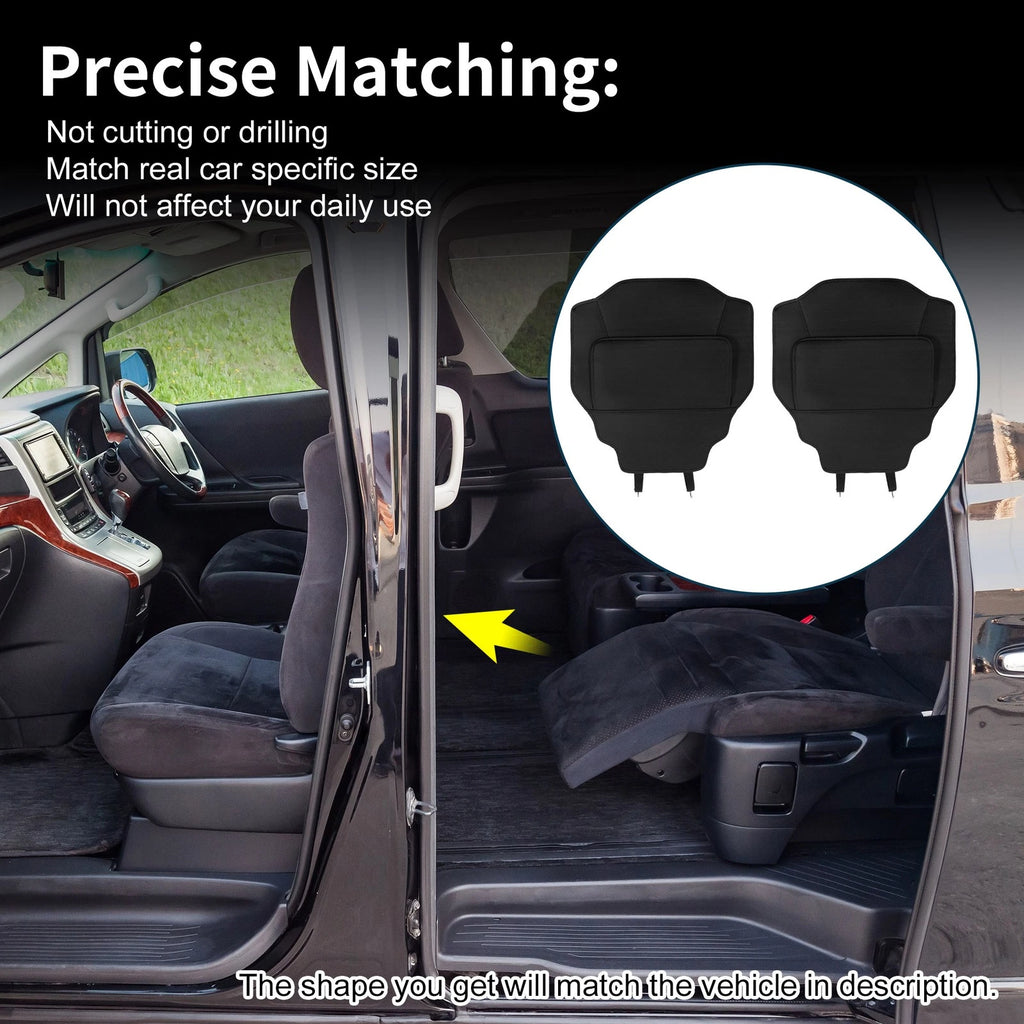 Leather Anti Kick Pad Sticker for Toyota Vellfire Alphard 40 (2015–2020)