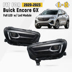 Full LED Headlight Set for Buick Encore GX (2020–2023) Right + Left Pair