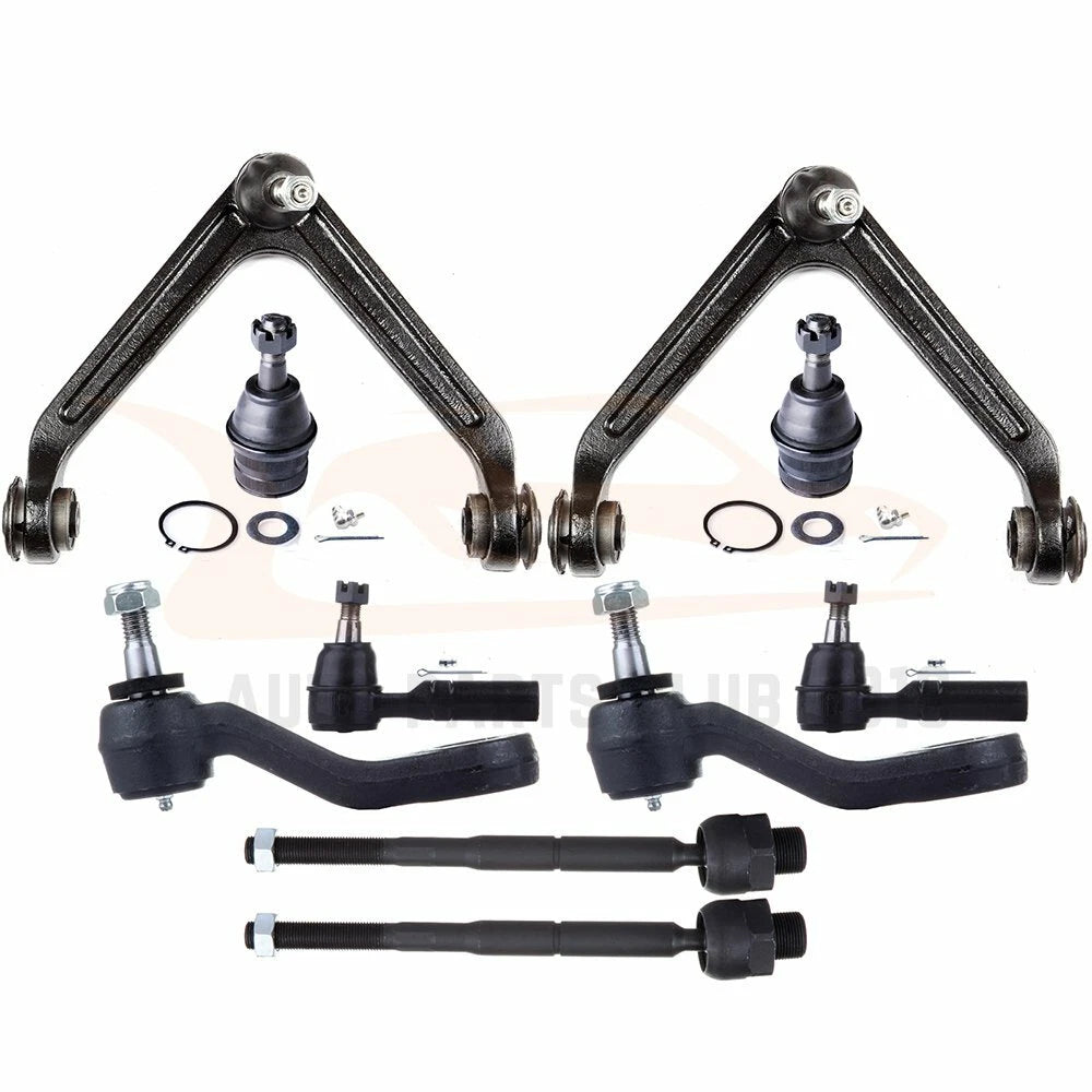 10Pc Steering Tie Rod End Control Arm Ball Joint Kit for Dodge Durango (2004–2009)