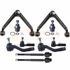 10Pc Steering Tie Rod End Control Arm Ball Joint Kit for Dodge Durango (2004–2009)