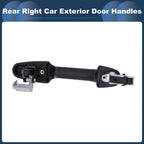 Rear Right Exterior Door Handle for Honda Accord (2003-2007) Black