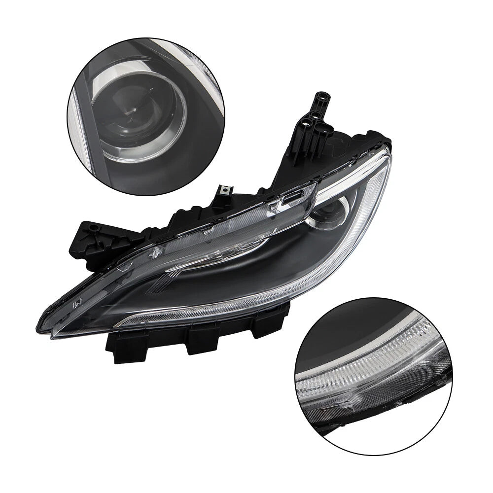 Front Headlights for Chrysler 200 (2016–2017) Halogen Left+Right Side