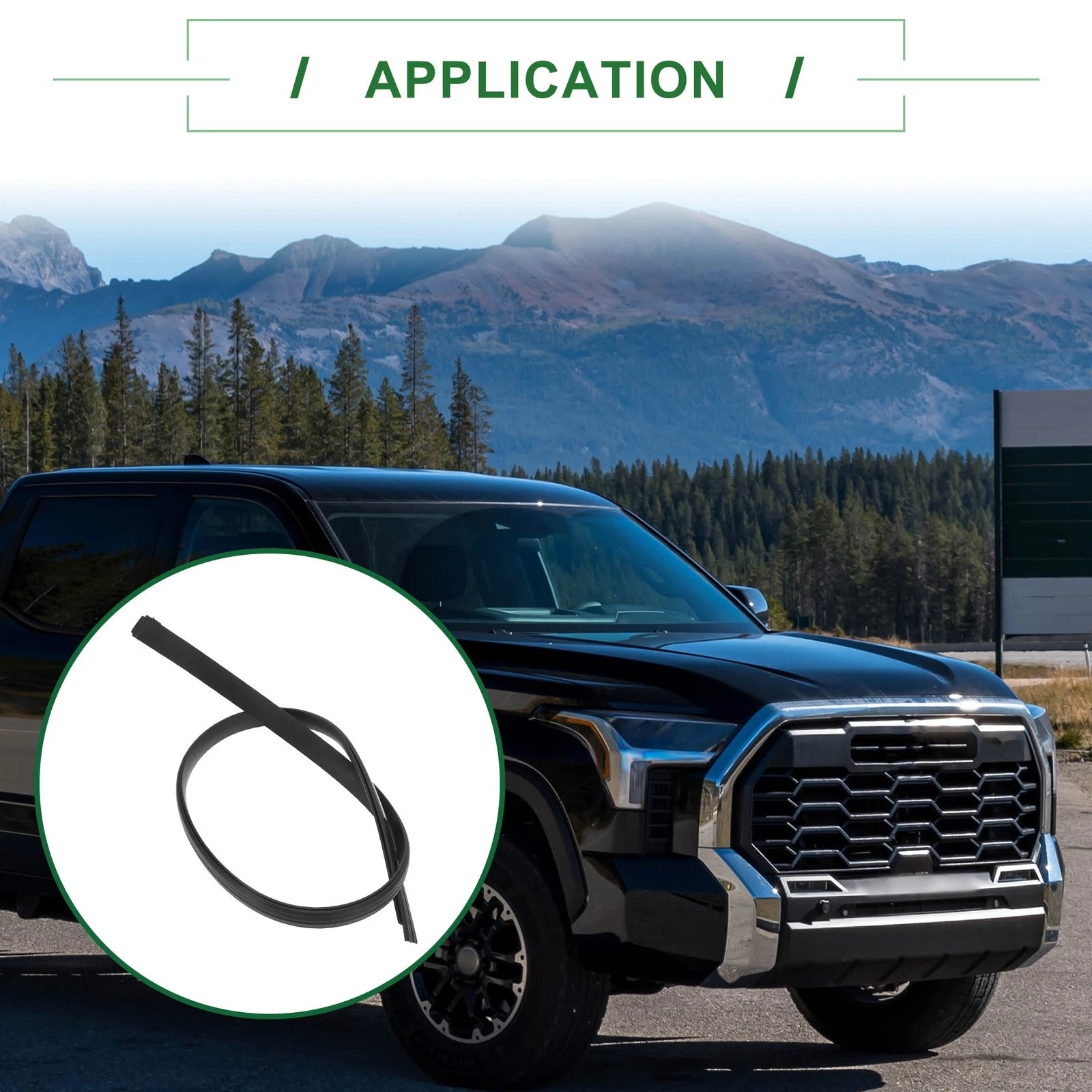 Left Roof Sealing Strip Sunroof Trim No. 755520C050 for Toyota Tundra (2007–2021)