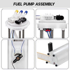 Fuel Pump Assembly for GMC Sonoma 1997–2000 L4 2.2L (E3943M)