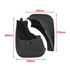 Mud Flaps Set Black for Toyota Corolla (1993-1997)