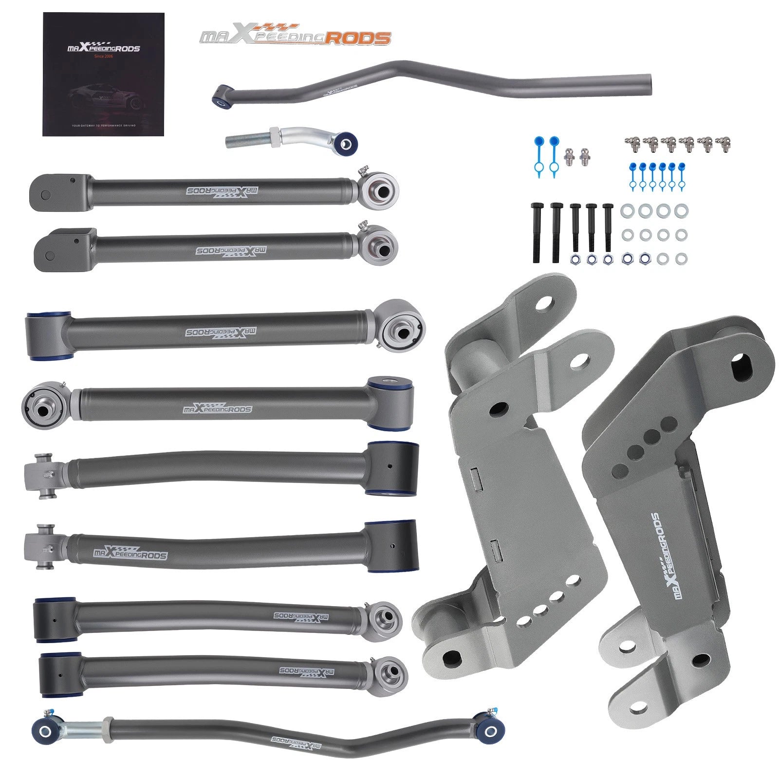 Complete Suspension Control Arms for Jeep Wrangler JK (2007–2018) 2-4 Inch Lift