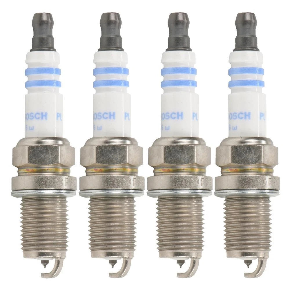 Set of 4 Bosch Platinum Spark Plugs for Dodge Hyundai Kia Mazda Nissan Suzuki L4