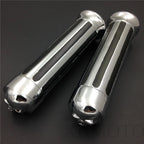 Hand Grips 7/8" Handlebar for Harley XL 883 Hugger Sportster (1991–2023) Chrome