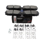 Set of 4 Bosch QuietCast Rear Ceramic Brake Pads for LX570 Land Cruiser Sequoia Tundra (2008–2021)