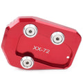 Red Sidestand Kickstand Extension Pad for Yamaha MT-09 (2013-2016)