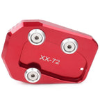 Red Sidestand Kickstand Extension Pad for Yamaha MT-09 (2013-2016)
